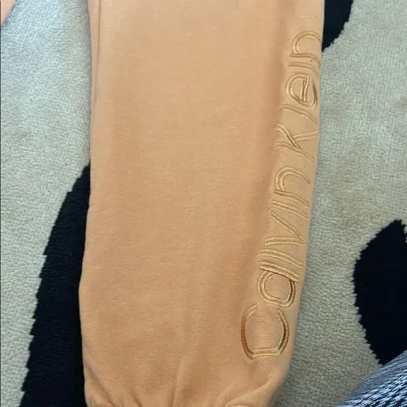 Calvin Klein Beige Hoodie and Joggers Set - Picture 6 of 16